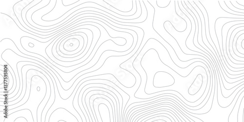 Exclusive and High-End Abstract Topographic Line Design with a Deep Black Backdrop, Featuring Elegantly Curved Wavy Patterns