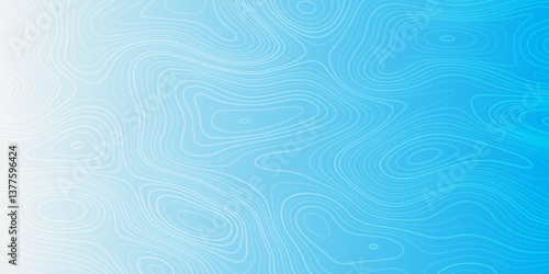 Seamless Transparent Topographic PNG Map with Softly Flowing and Gracefully Curved Contour Lines, Designed for Artistic and Professional Use