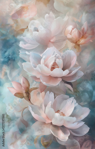 Azure Magnolia Dreamscape
