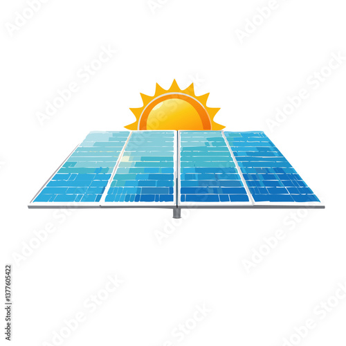 Obraz na płótnie Solar system with sun vector isolated on a transparent background w salonie