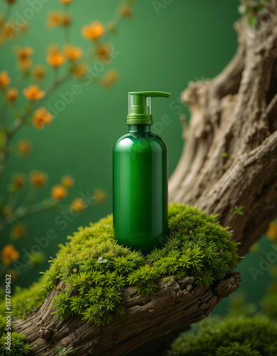 bottle of essential oil