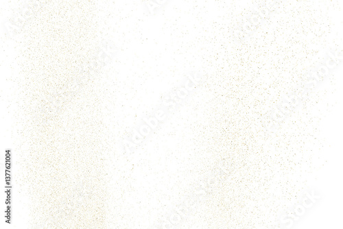Obraz na płótnie Gold texture pattern on transparent background. Old paper surface. Light golden confetti. Yellow Illustration backdrop. PNG design element. w salonie