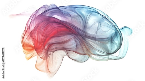 Neuron. Human Organs Anatomy - Line Icon. Vector Stock Illustration