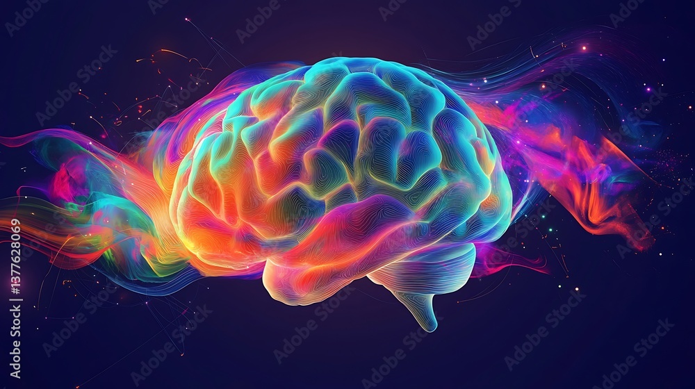 Visualization of neurons and neural network with signals Visualization of neurons and neural network with signals