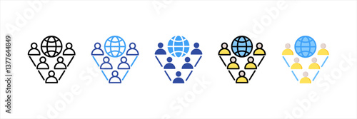 Culture Multi Style Icon Set