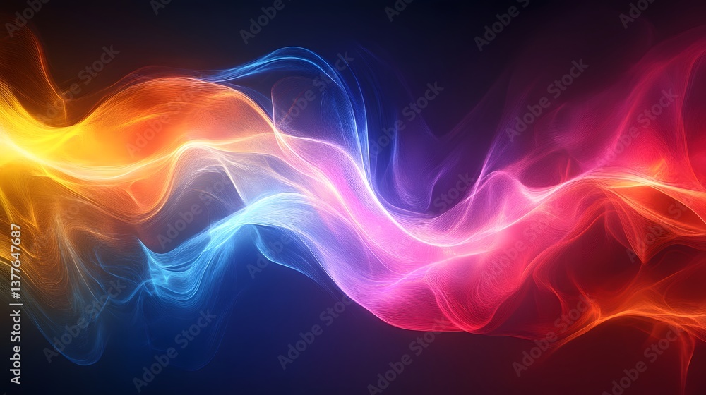 Abstract digital art piece colorful futuristic design background led light Abstract digital art piece colorful futuristic design background led light