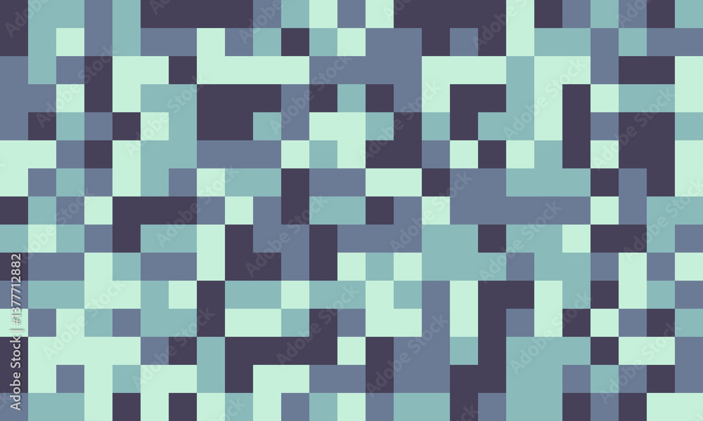 Abstract pixel art background. Subtle teal and grey color palette creates a calming, modern aesthetic. Ideal for website banners, tech presentations, or as a unique texture overlay. Abstract pixel art background. Subtle teal and grey color palette creates a calming, modern aesthetic. Ideal for website banners, tech presentations, or as a unique texture overlay.
