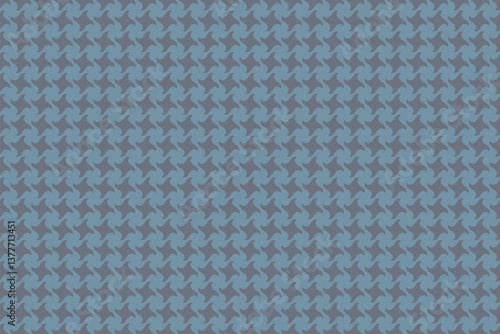 Wallpaper Mural Subtle yet striking blue and gray houndstooth pattern. Perfect for backgrounds, textiles, or website designs.  The repeating motif offers a sophisticated, timeless aesthetic. Torontodigital.ca