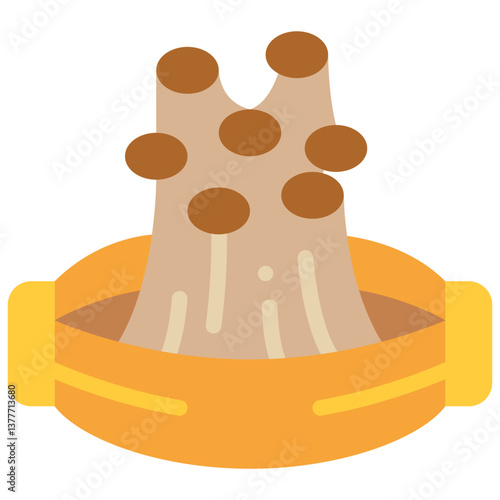 natto flat icon