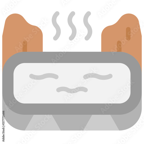 onsen flat icon
