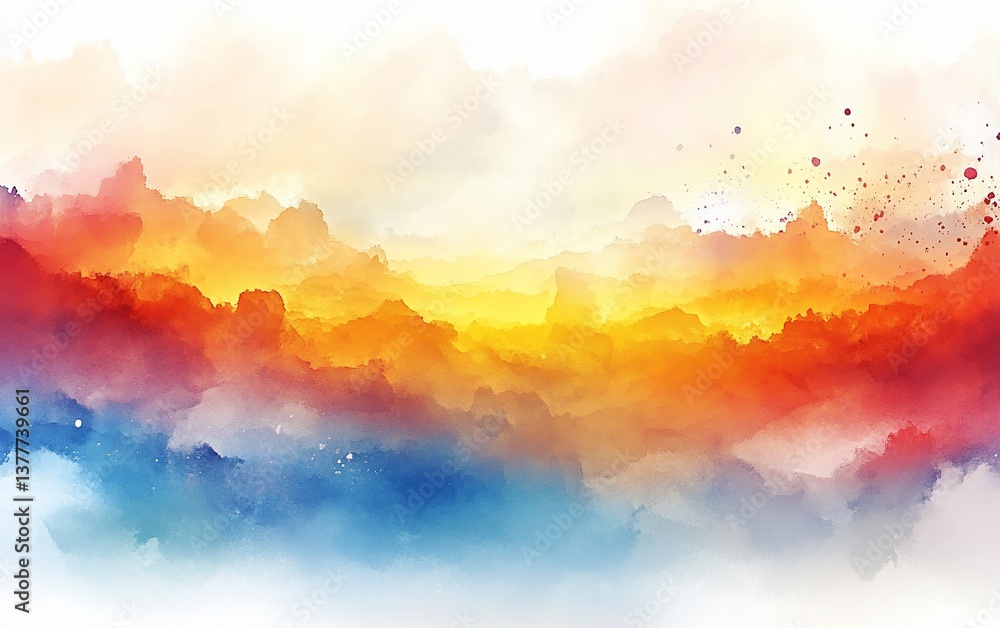 A color blend hot vibes painted sky A color blend hot vibes painted sky