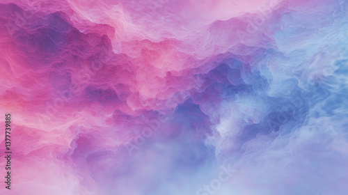 abstract colorful background of ethereal clouds