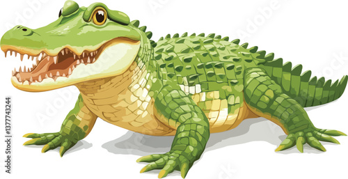 crocodile vector art