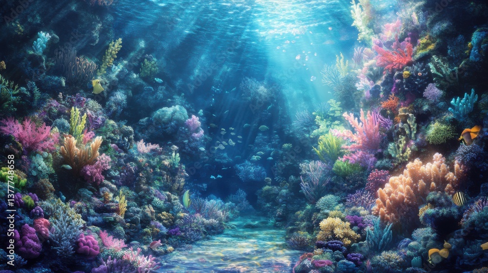 The vast marine life of coral reefs is breathtakingly diverse The vast marine life of coral reefs is breathtakingly diverse