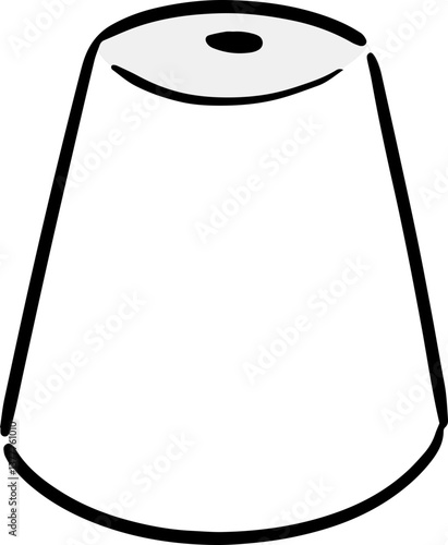 Illustration of condiment bottle
