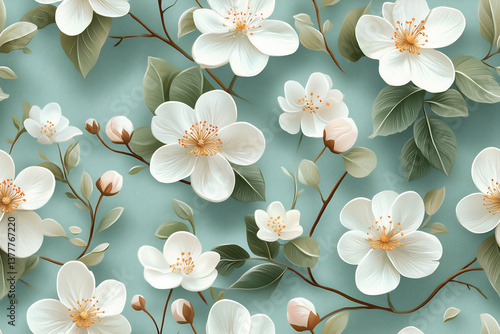 a repeating pattern of small,