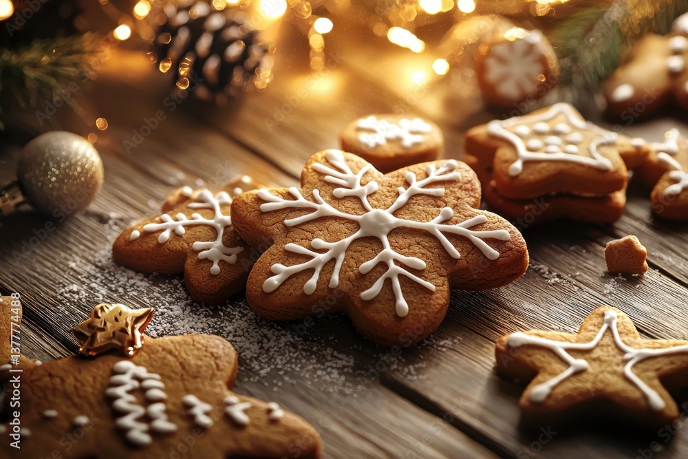 Baking gingerbread cookies for the holidays cozy kitchen food photography rustic environment close-up view festive concept Baking gingerbread cookies for the holidays cozy kitchen food photography rustic environment close-up view festive concept