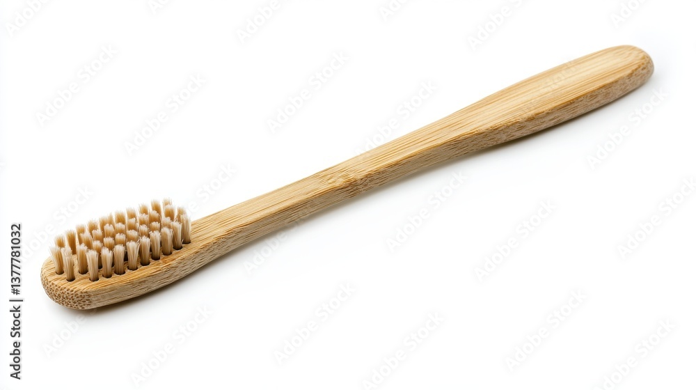 Eco-friendly bamboo toothbrush with soft bristles perfect for sustainable oral care routines and environmental consciousness Eco-friendly bamboo toothbrush with soft bristles perfect for sustainable oral care routines and environmental consciousness