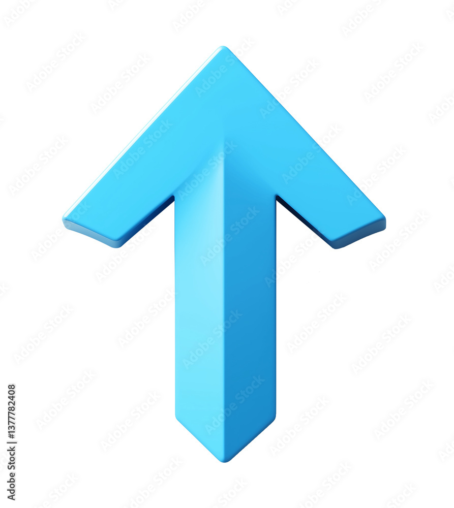 blue arrow isolated on white blue arrow isolated on white