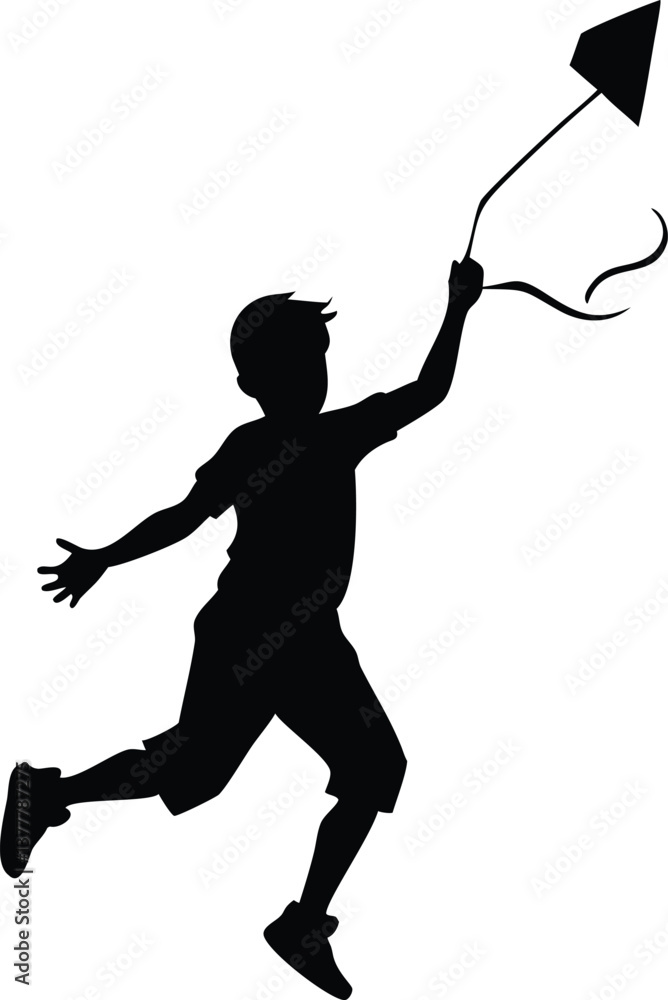 Fototapeta premium silhouette of a man