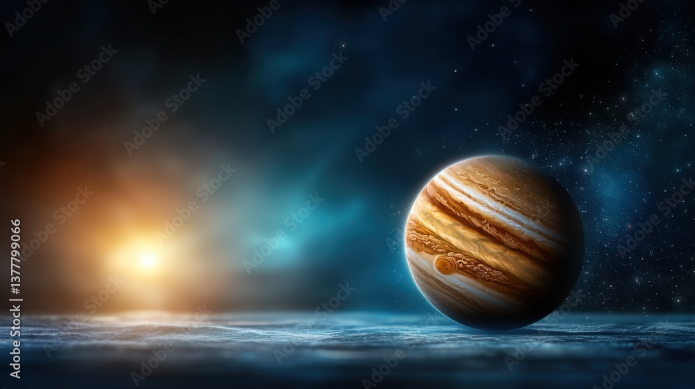 Majestic gas giant planet floating in a cosmic atmosphere filled with swirling clouds and a captivating celestial glow evoking a sense of wonder and the mysteries of the universe Majestic gas giant planet floating in a cosmic atmosphere filled with swirling clouds and a captivating celestial glow evoking a sense of wonder and the mysteries of the universe