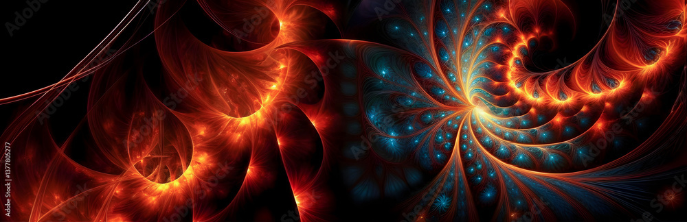 abstract fractal background abstract fractal background