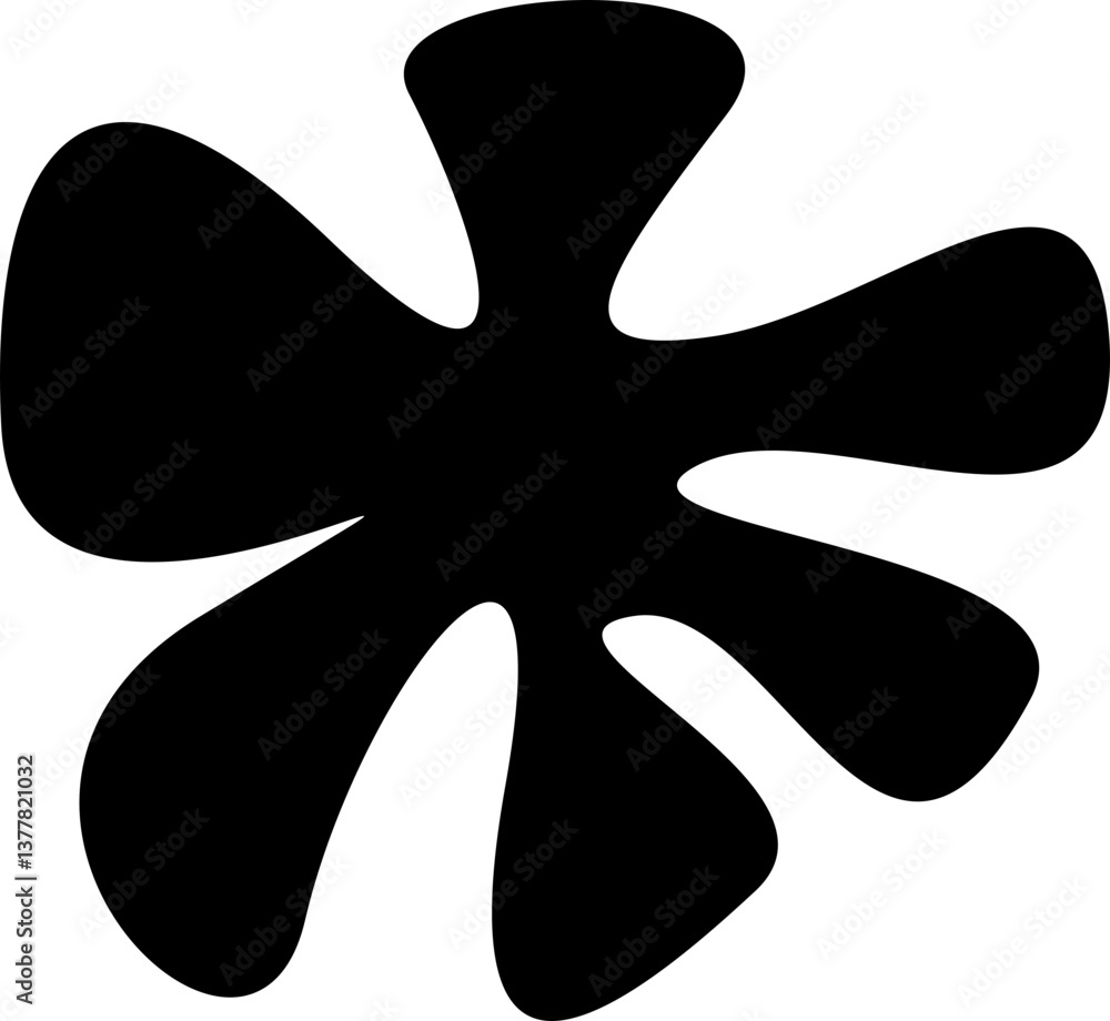 Blob shapes abstract doodle hand drawing simple element-12 Blob shapes abstract doodle hand drawing simple element-12