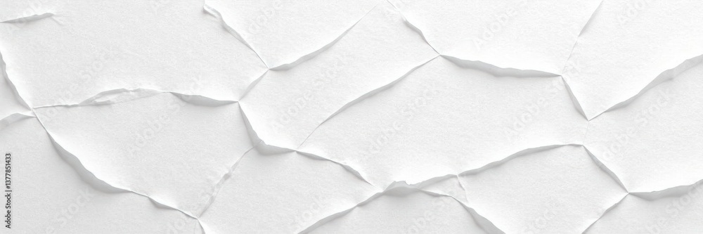 Obraz premium Intricate weave of white paper, showing subtle shading , fibrous, pure