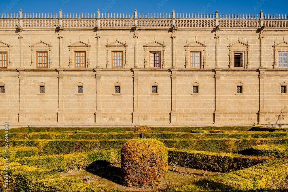 view of Andalusian parlament in Seville, Spain