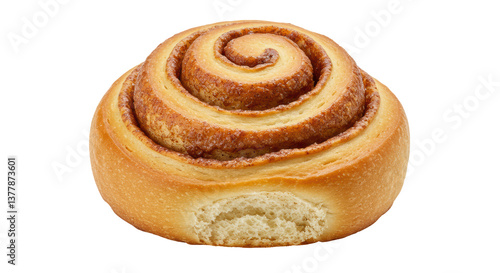 Photos Isolated cinnamon roll