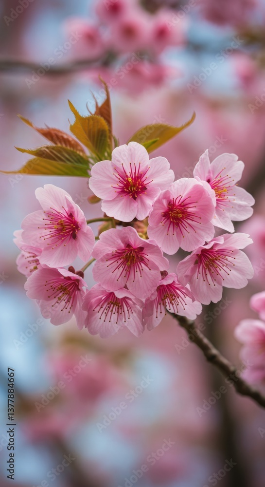 Obraz premium Spring Cherry Blossoms