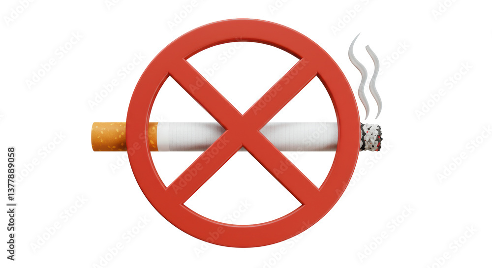 Isolated No Smoking Sign Isolated No Smoking Sign