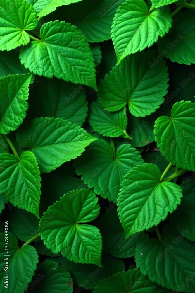 Top view of lush green leaves creating a seamless background, natural, green, seamless Top view of lush green leaves creating a seamless background, natural, green, seamless