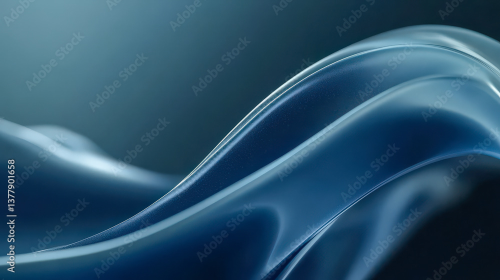 A blue wave with a lot of texture and detail A blue wave with a lot of texture and detail