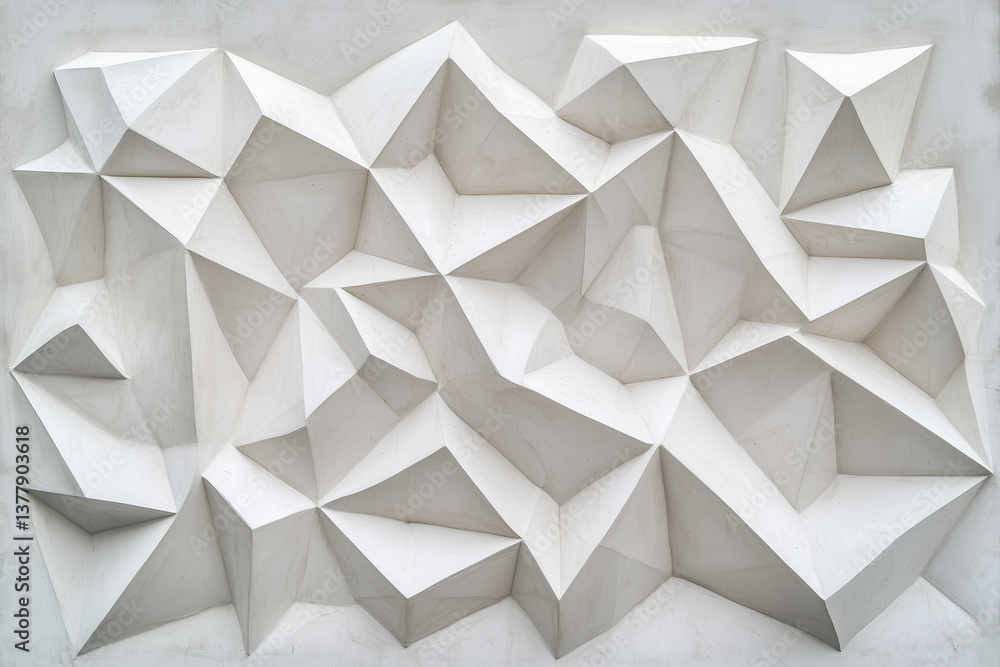 white texture formed with triangles white texture formed with triangles