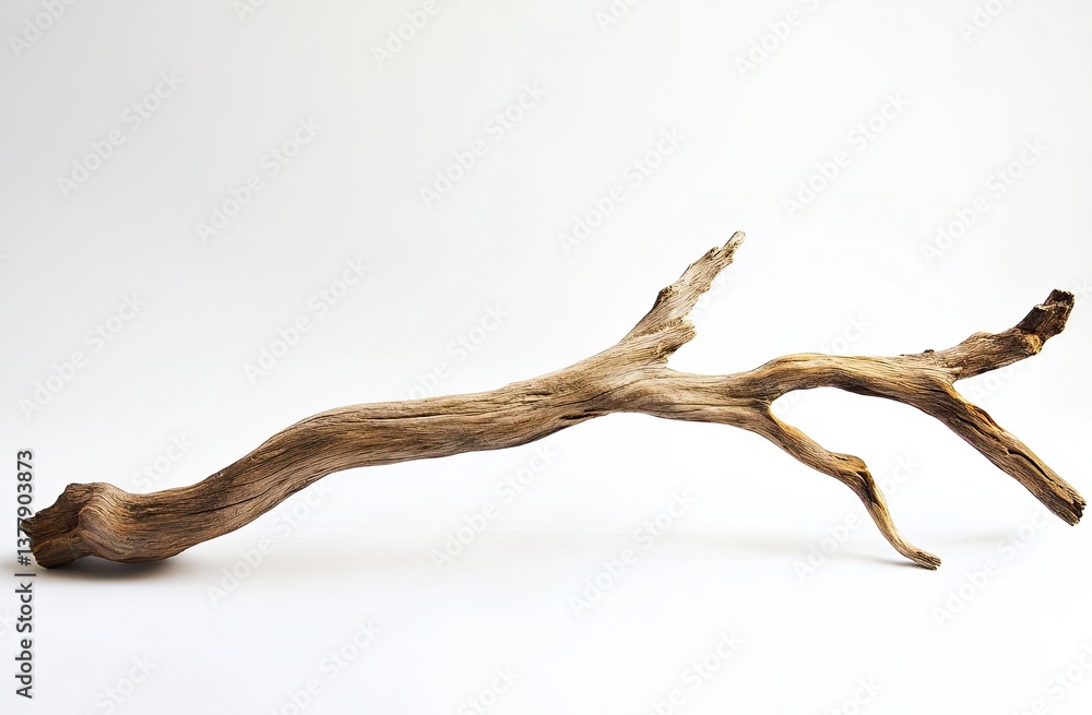 Driftwood branch against white background (1) Driftwood branch against white background (1)