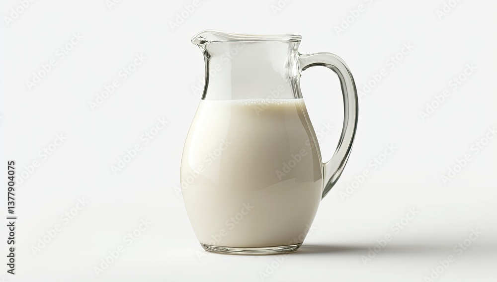 Glass pitcher of milk (3) Glass pitcher of milk (3)