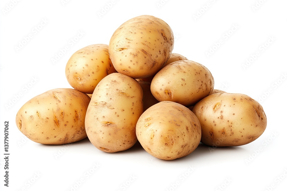 Potatoes piled high Potatoes piled high