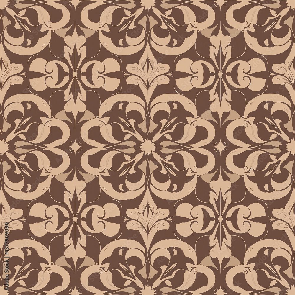 Obraz premium seamless floral pattern