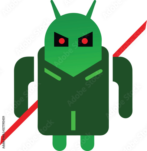 green screen robot with green screen