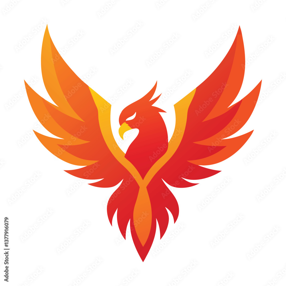 Fototapeta premium wings of fire