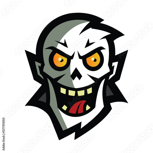 halloween monster skull