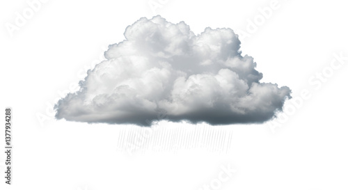 Isolated Rain Cloud
