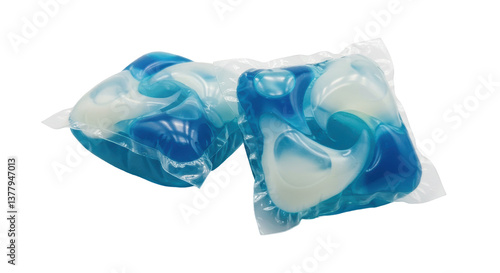 Tableau sur toile Isolated Laundry Detergent Pods