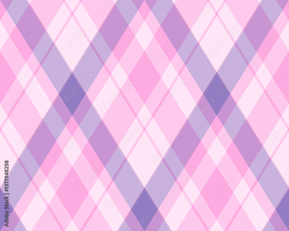 Argyle pattern of geometric rhombus. Harlequin check wallpaper design. Classic diamond shaped textile material for web background, print fabric clothing, sweater, wrapping paper, gift card, invitation Argyle pattern of geometric rhombus. Harlequin check wallpaper design. Classic diamond shaped textile material for web background, print fabric clothing, sweater, wrapping paper, gift card, invitation