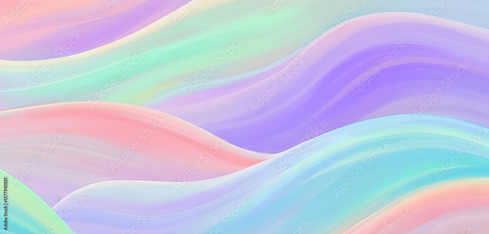A dreamy abstract background featuring smooth, fluid shapes in a soft pastel color palette. A dreamy abstract background featuring smooth, fluid shapes in a soft pastel color palette.