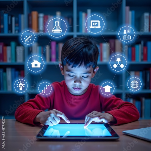 Children's technology enlightenment new experience