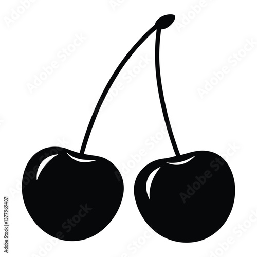 cherries vector illustration
