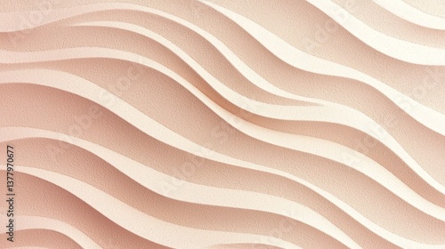 Elegant Abstract Wavy Texture Design for Modern Interior Decor