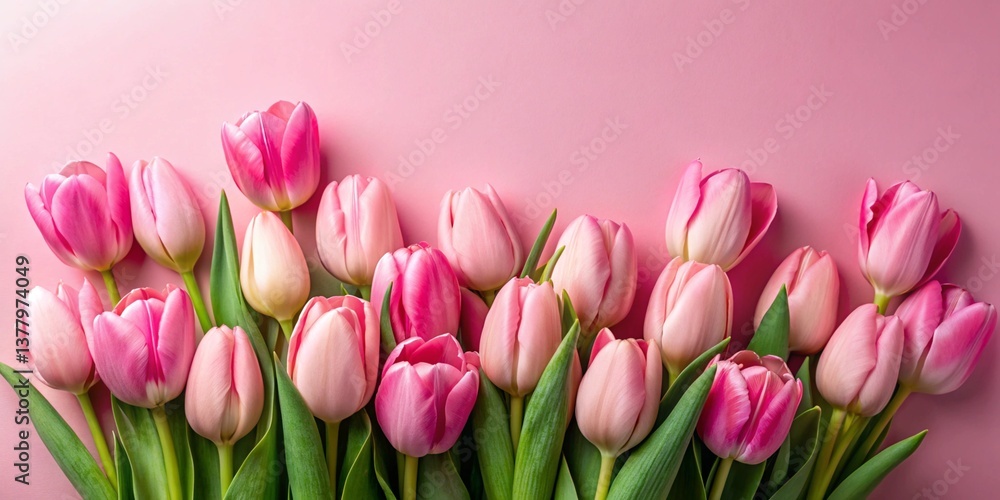Obraz premium Happy Mother's Day floral image